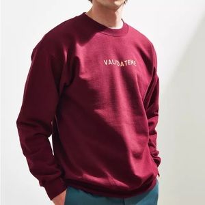 Connor Franta’s Urban Outfitters Common Culture Red Validate Me Sweater